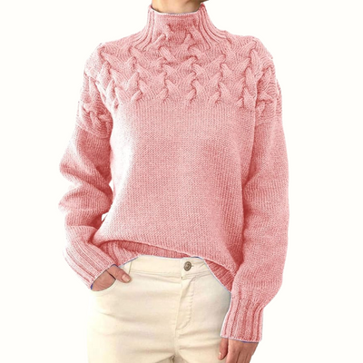 Elena™ | Pull Col Roulé