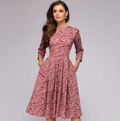 Sibylle™ | Robe Fleurie