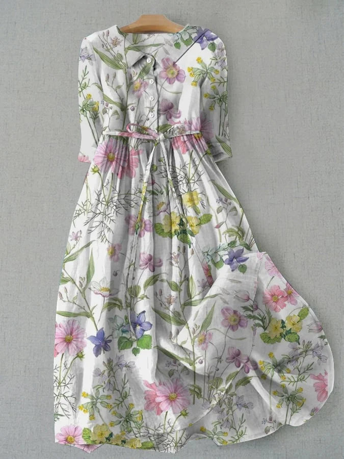 Evi™ | Robe Longue Vintage