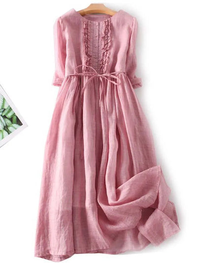 Ally™ | Robe Longue Vintage