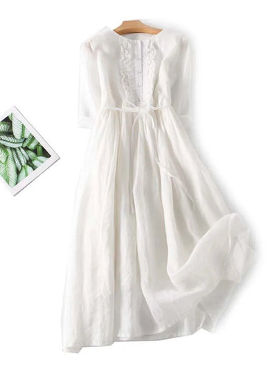 Ally™ | Robe Longue Vintage