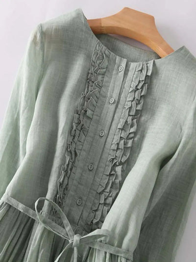 Ally™ | Robe Longue Vintage