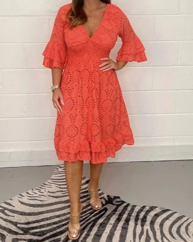 Orange Rouge / 3XL