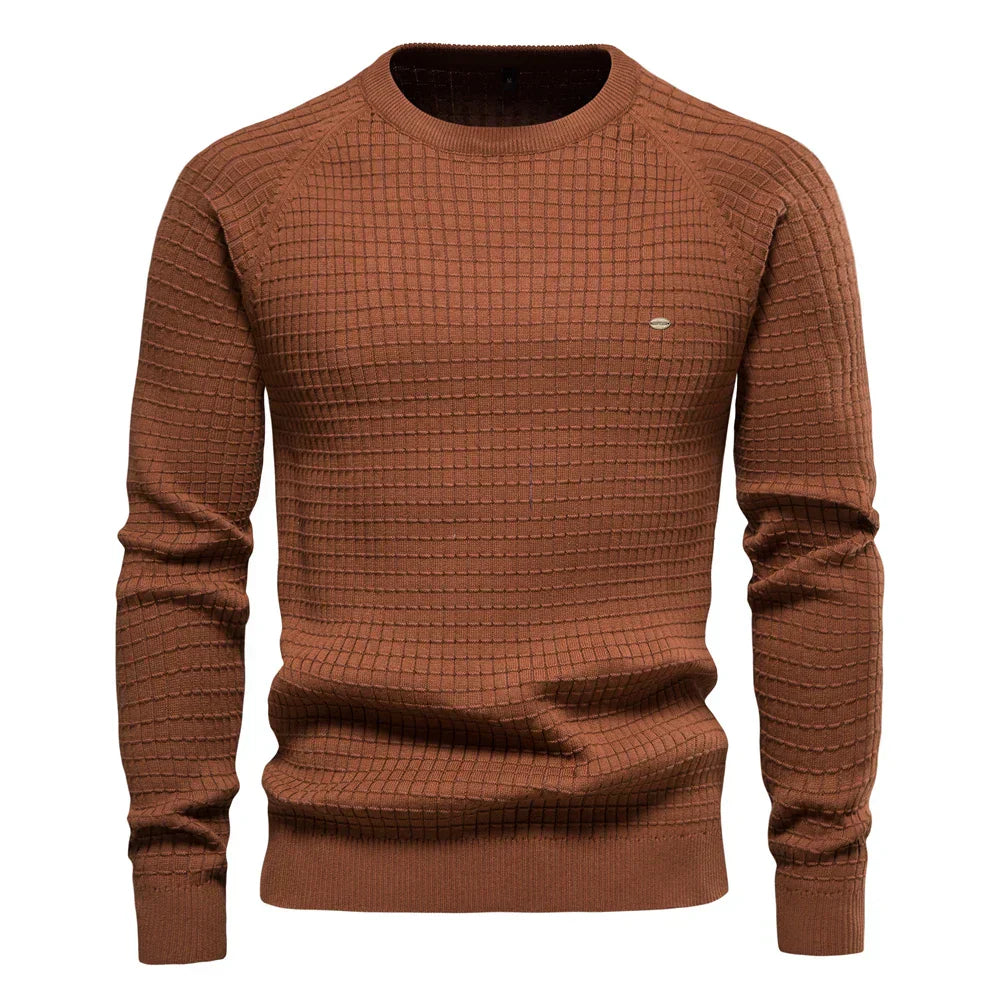 Gaspard™ | Pull à Carreaux