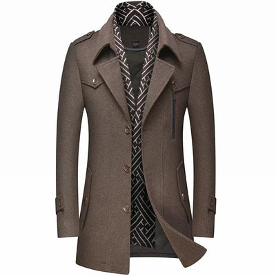 Scott™ | Manteau d’Hiver en Laine