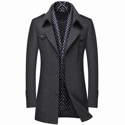 Scott™ | Manteau d’Hiver en Laine
