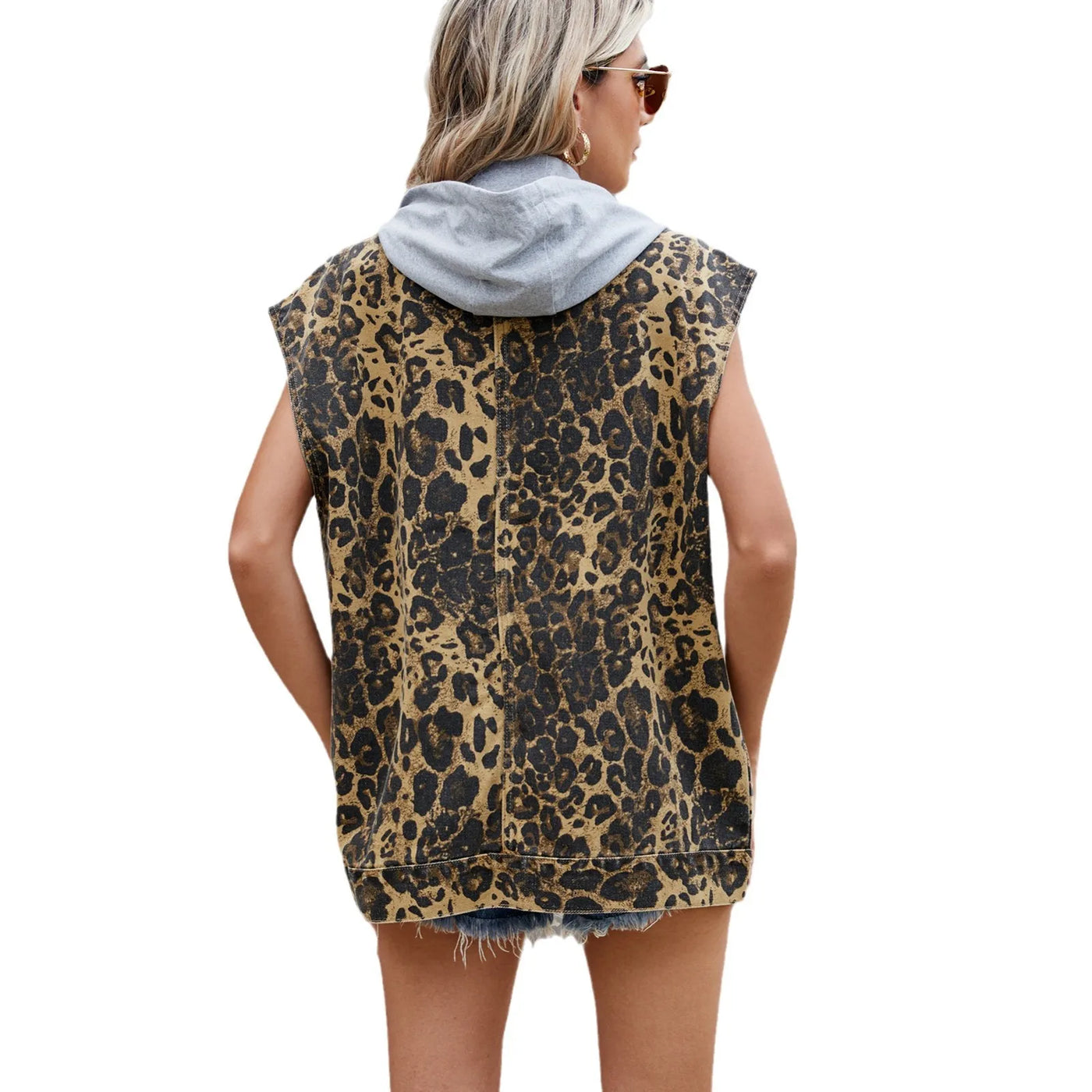 Luma™ | Gilet Sans Manches Léopard