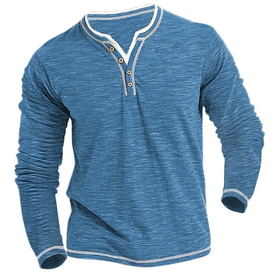 Denis™ | T-shirt Long à Col V