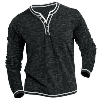 Denis™ | T-shirt Long à Col V