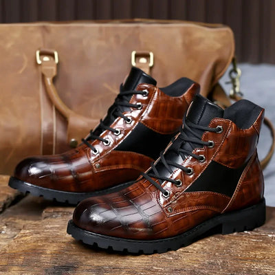 Rendell™ | Bottes effet croco