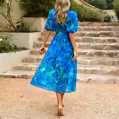 Violette™ | Robe Décontractée à Imprimé Floral