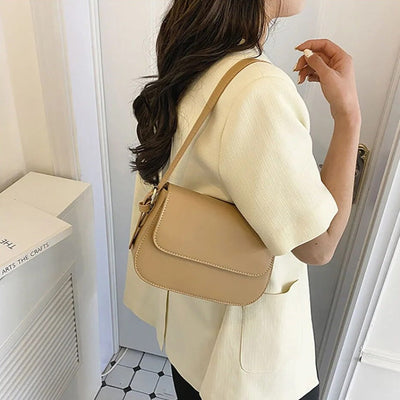 Mae™ | Sac Épaule Nude Structuré