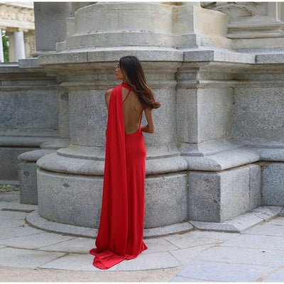 Lucila™ | Robe Longue à Col Halter