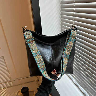 Énora™ | Sac Épaule avec Sangle Motif