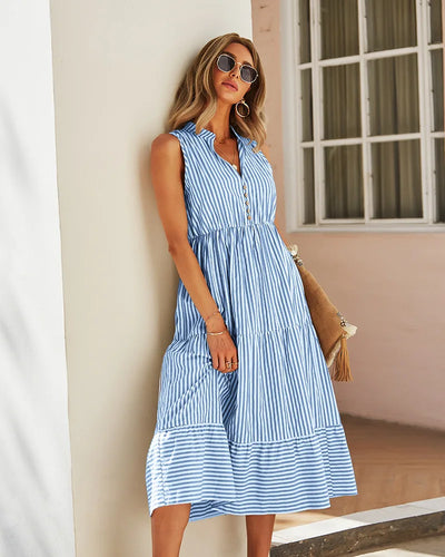 Émilie | Robe fluide féminine de jour