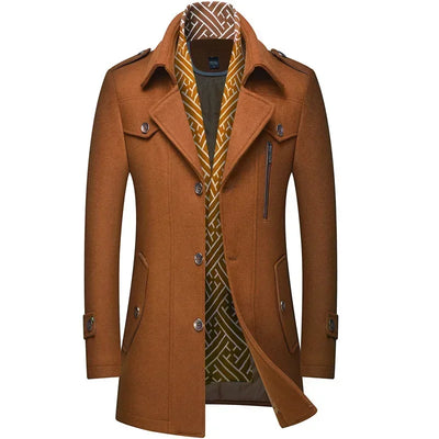 Scott™ | Manteau d’Hiver en Laine