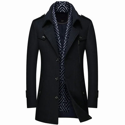 Scott™ | Manteau d’Hiver en Laine