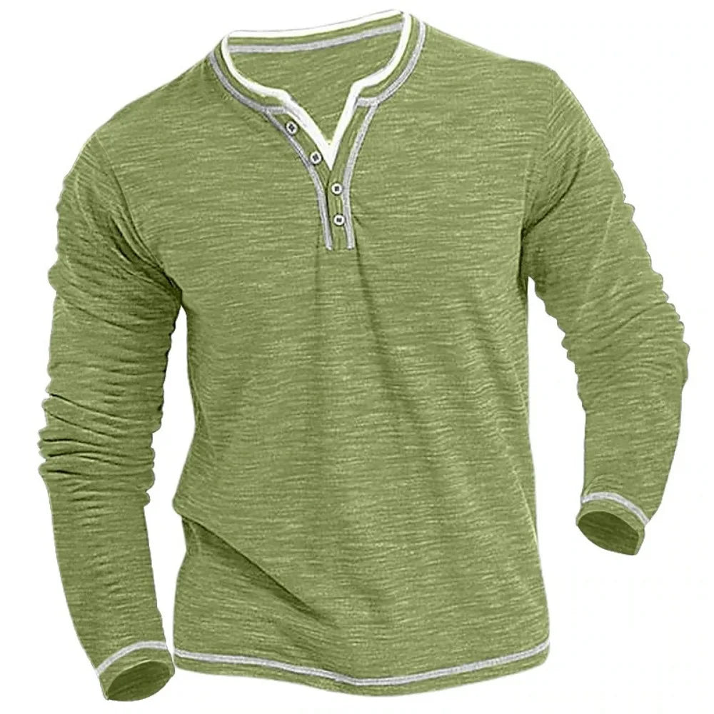 Denis™ | T-shirt Long à Col V