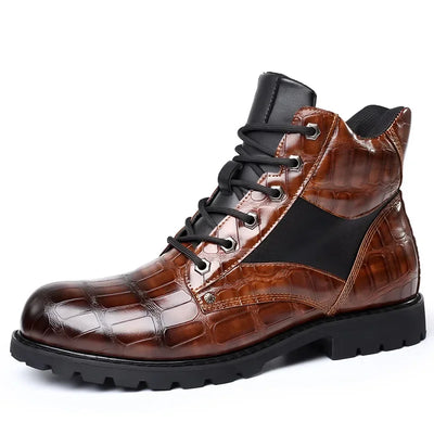 Rendell™ | Bottes effet croco