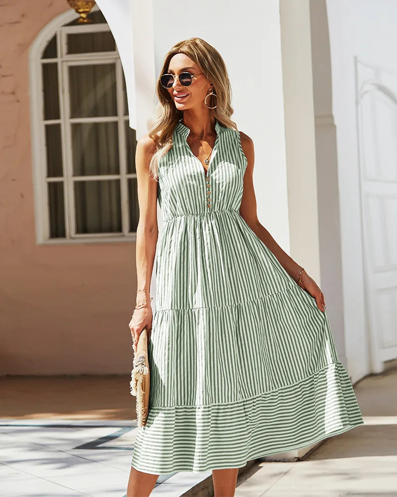 Émilie | Robe fluide féminine de jour