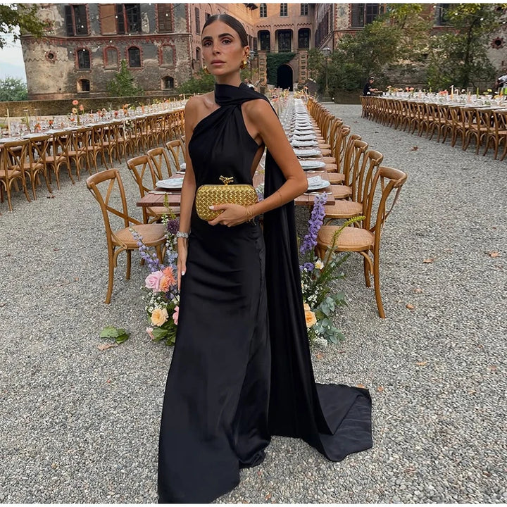 Lucila™ | Robe Longue à Col Halter