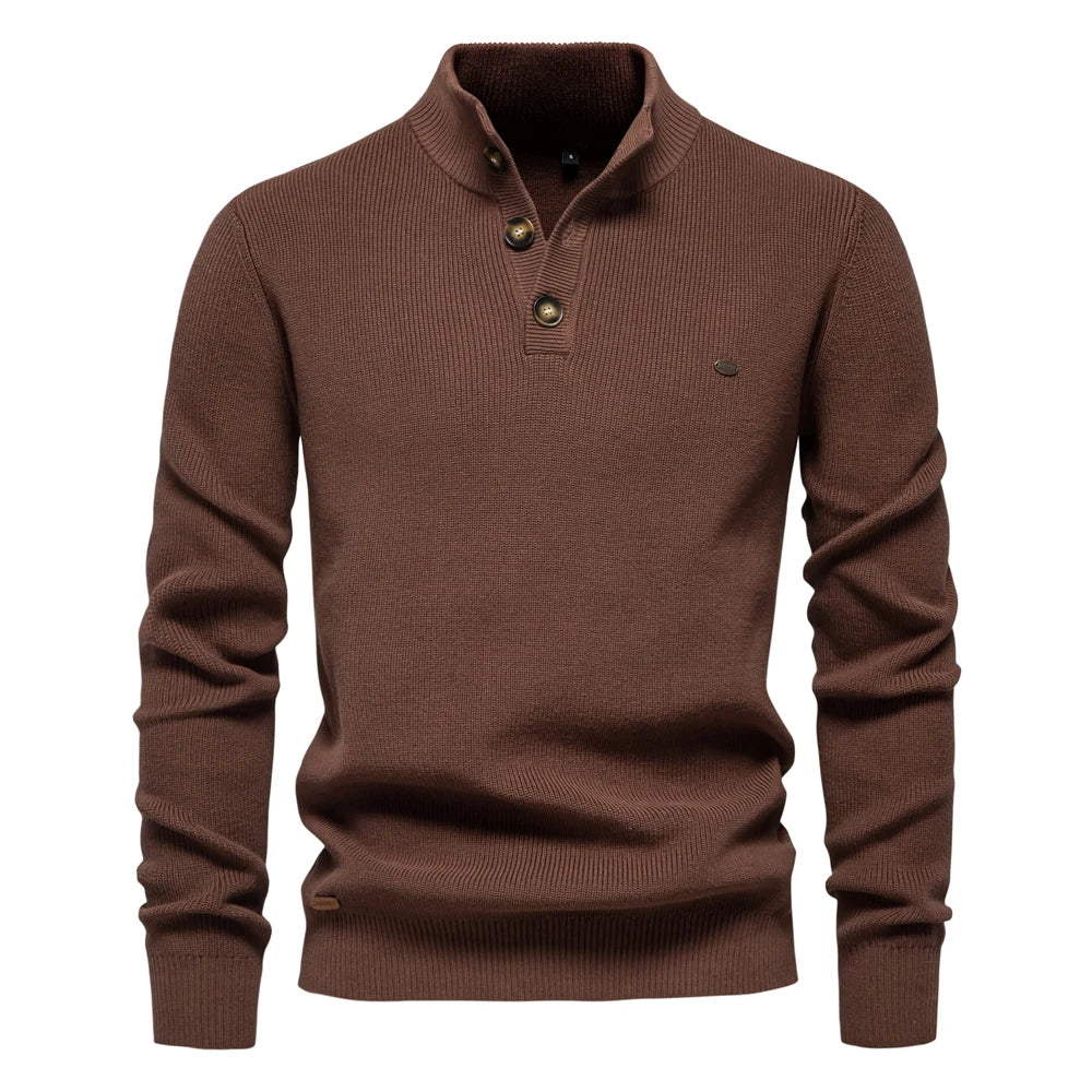 Olivier™ | Pull à Boutons