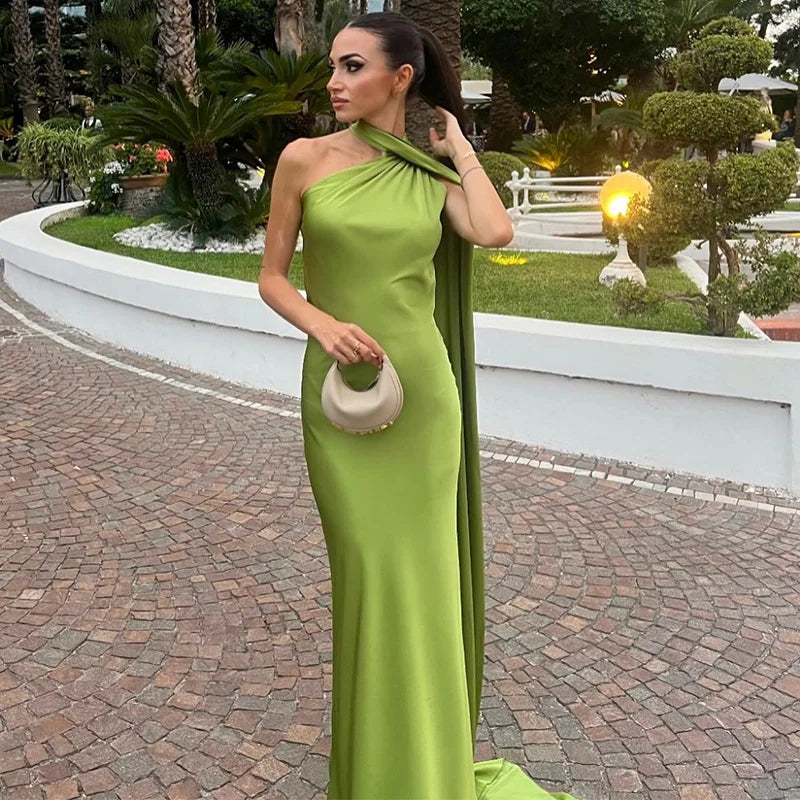 Lucila™ | Robe Longue à Col Halter
