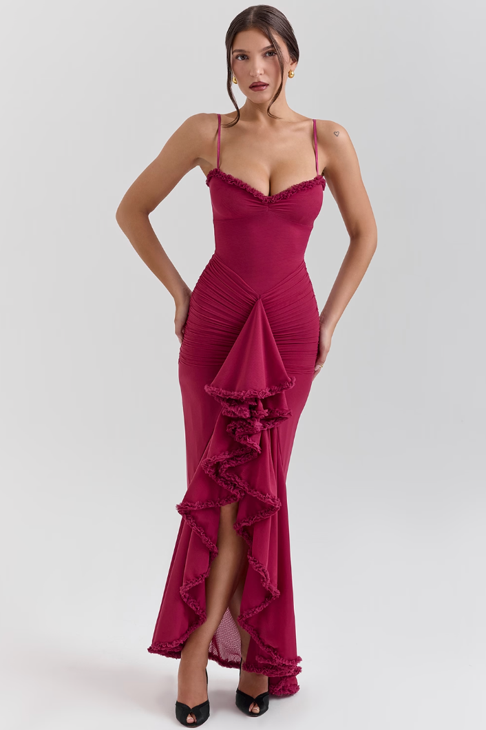 Edith™ | Robe Longue Élégante