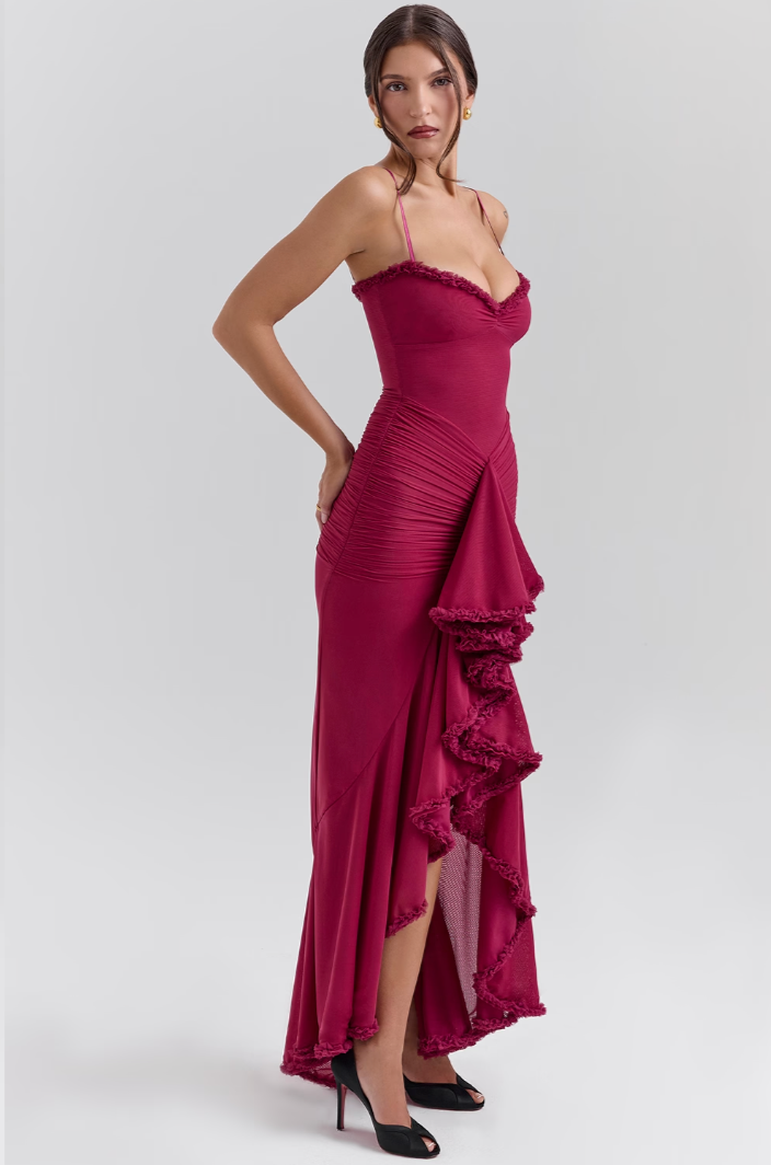 Edith™ | Robe Longue Élégante