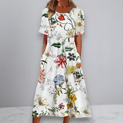 Ruby™ | Robe Fleurie Coupe Flatteuse