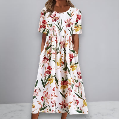 Ruby™ | Robe Fleurie Coupe Flatteuse