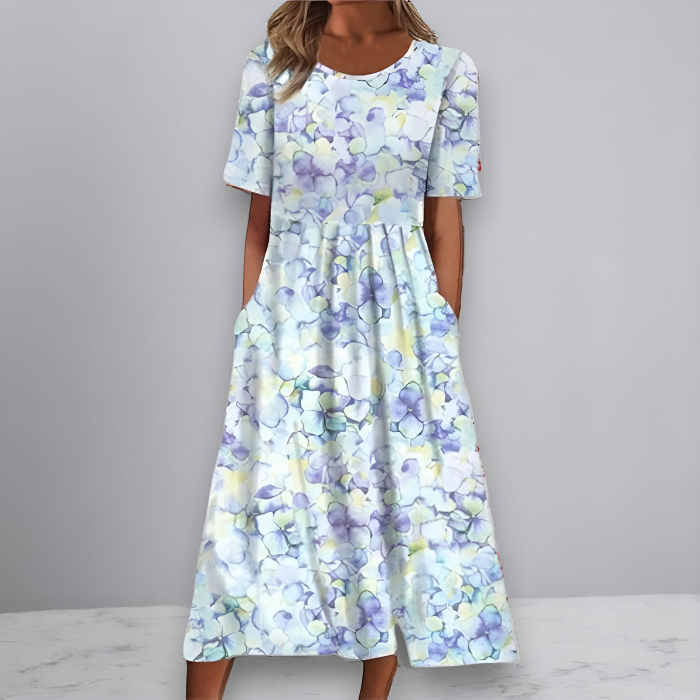 Ruby™ | Robe Fleurie Coupe Flatteuse
