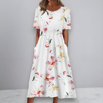 Ruby™ | Robe Fleurie Coupe Flatteuse