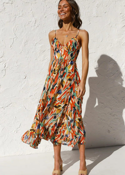 Scarlett™ | Robe Imprimée Chic