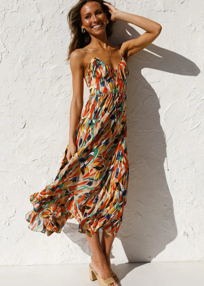 Scarlett™ | Robe Imprimée Chic