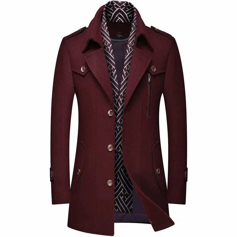 Scott™ | Manteau d’Hiver en Laine