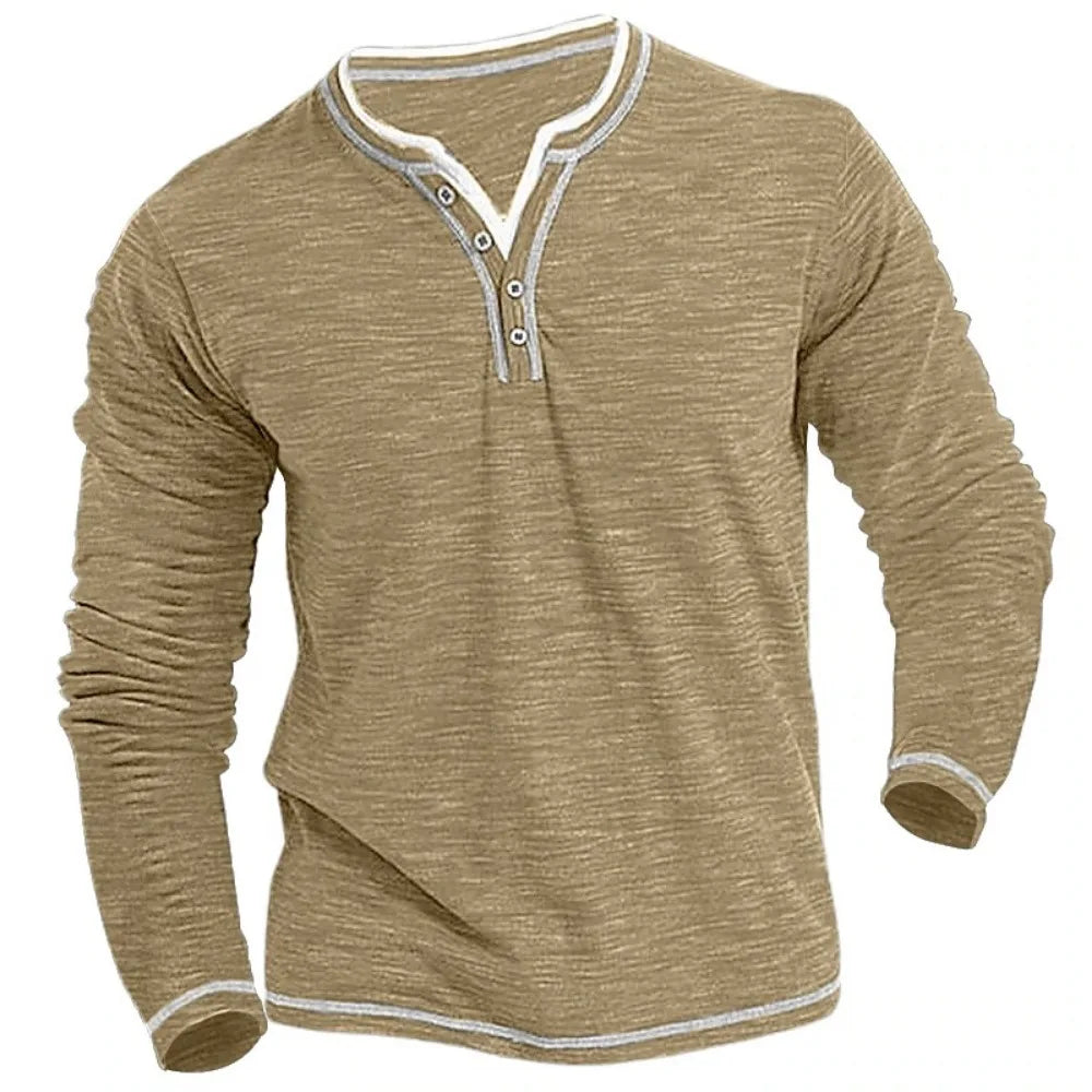 Denis™ | T-shirt Long à Col V