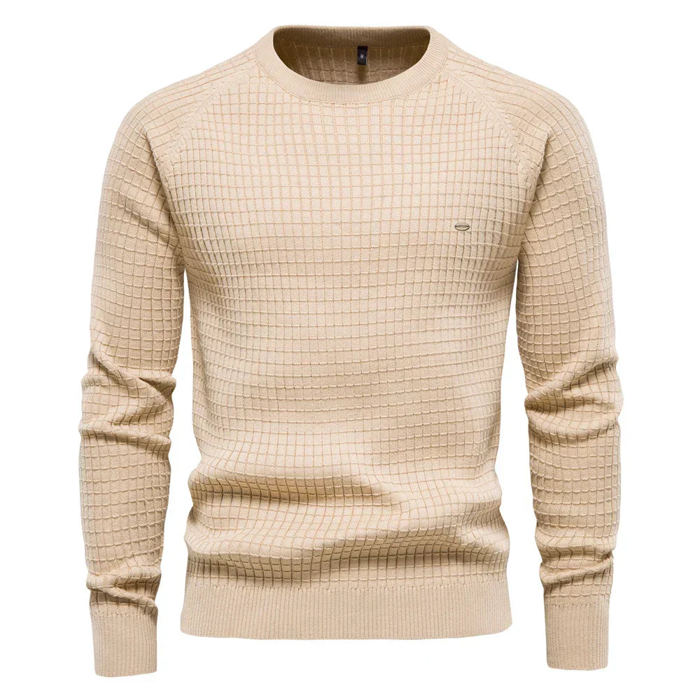 Gaspard™ | Pull à Carreaux