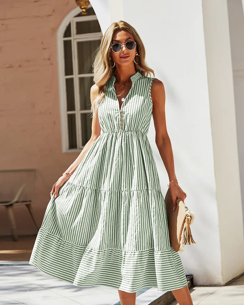 Émilie | Robe fluide féminine de jour