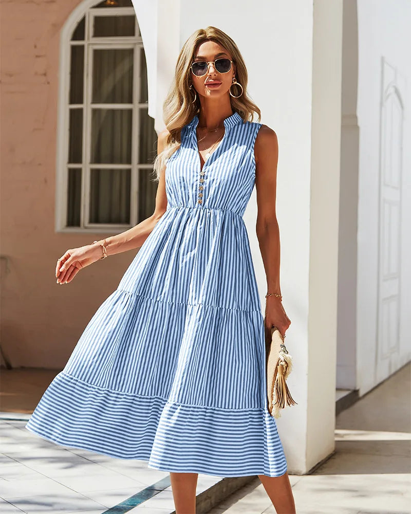 Émilie | Robe fluide féminine de jour