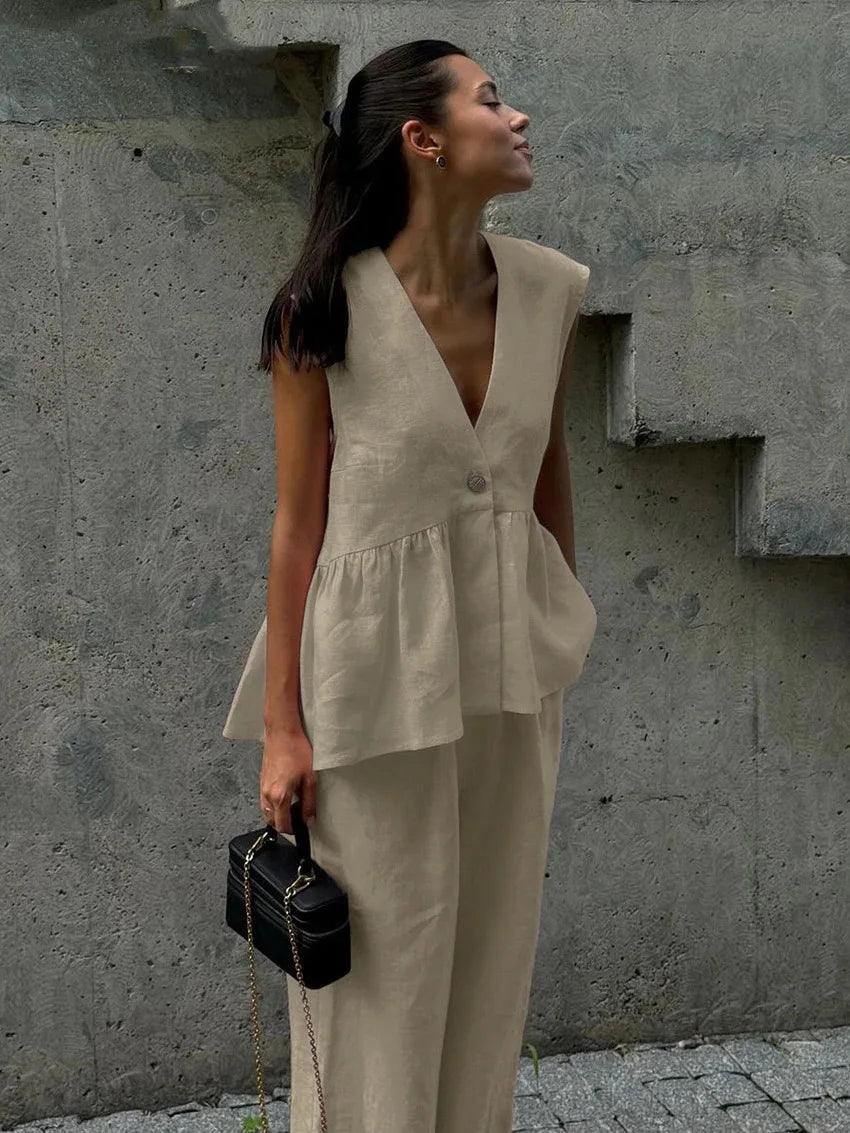 Beige / L