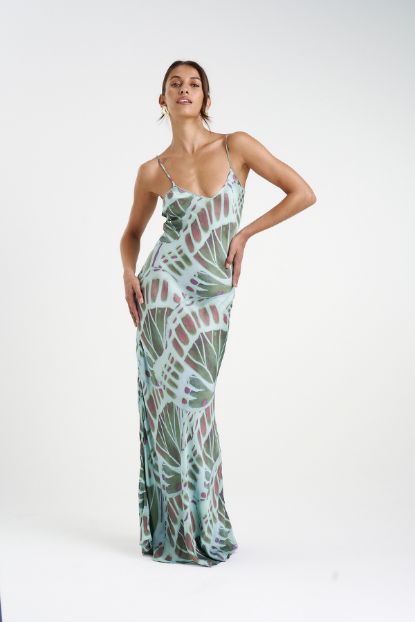 Sirène™ | Robe Longue Imprimé Viceroy