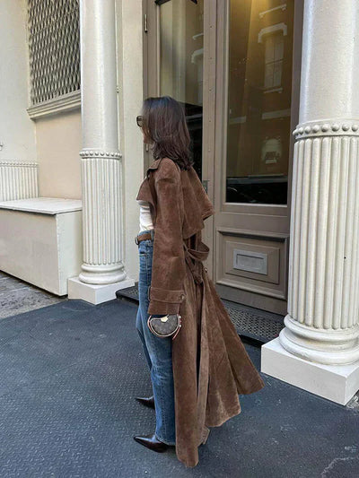 Éloïse™ | Trench Suédé