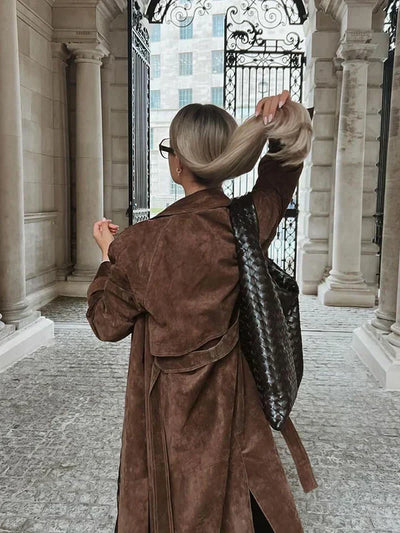 Éloïse™ | Trench Suédé