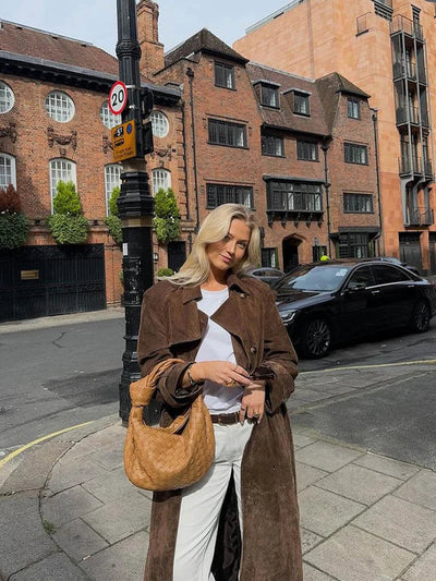 Éloïse™ | Trench Suédé