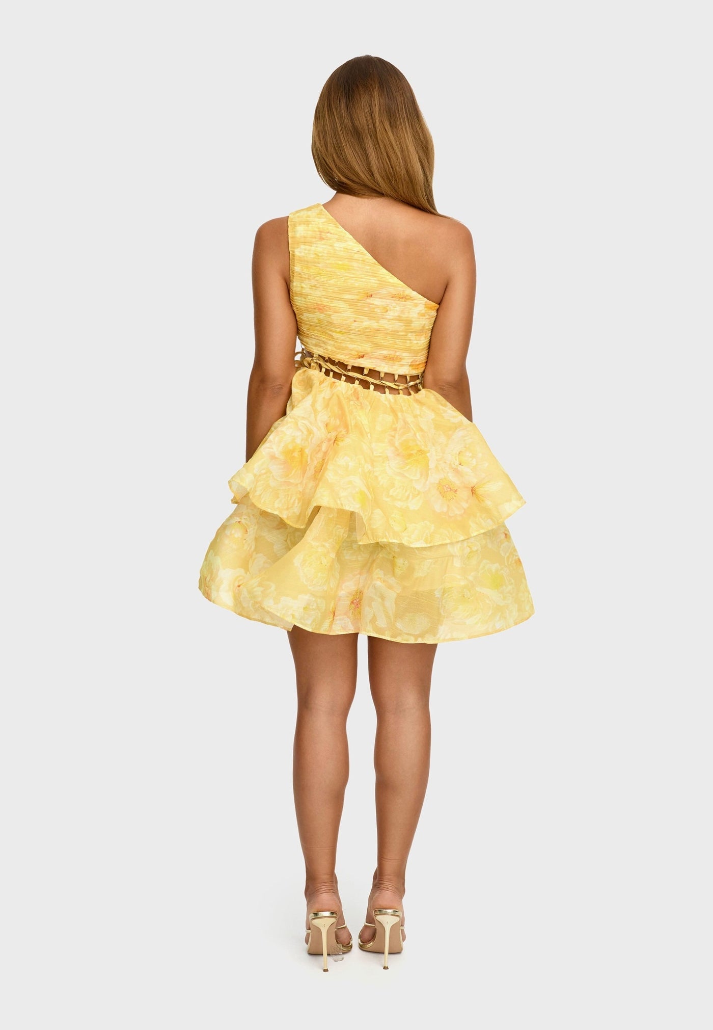 Sylvabelle™ | Robe Mini à Épaule Dénudée