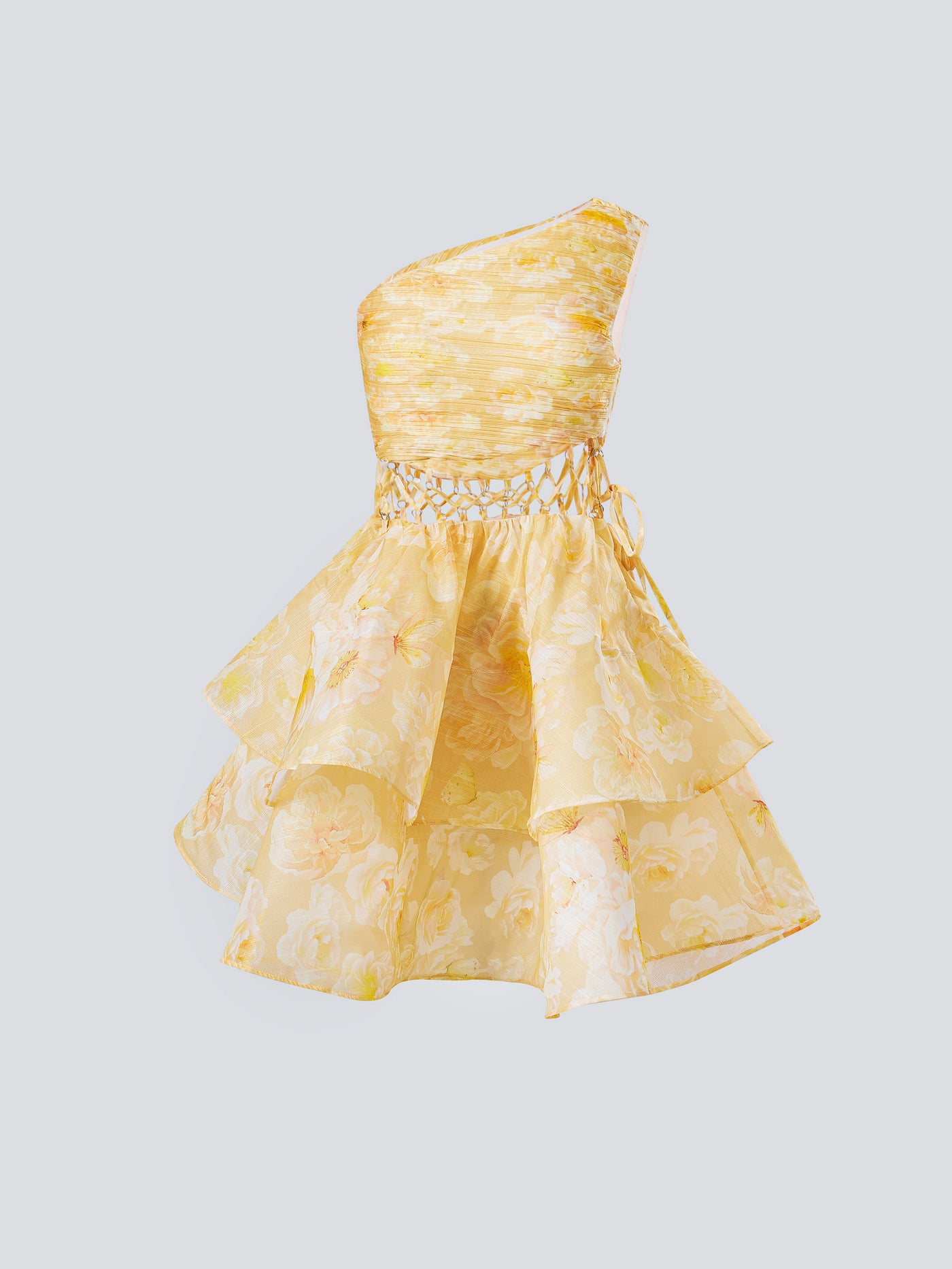 Sylvabelle™ | Robe Mini à Épaule Dénudée