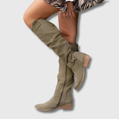 Leona™ | Bottes Femme en Cui