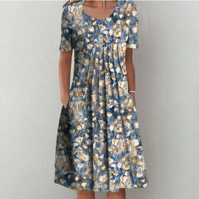 Sabine™ | Robe Longue Fleurie