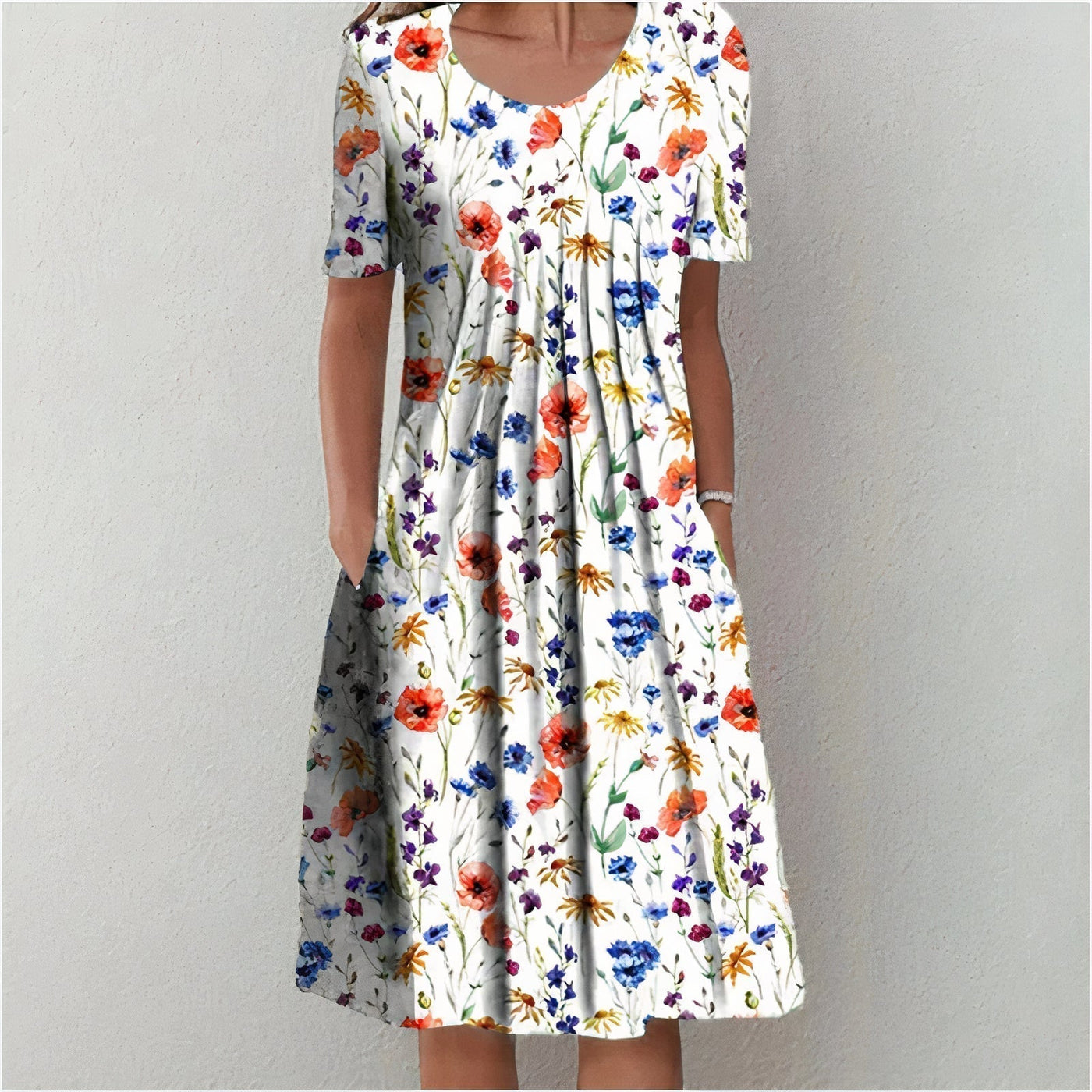 Sabine™ | Robe Longue Fleurie